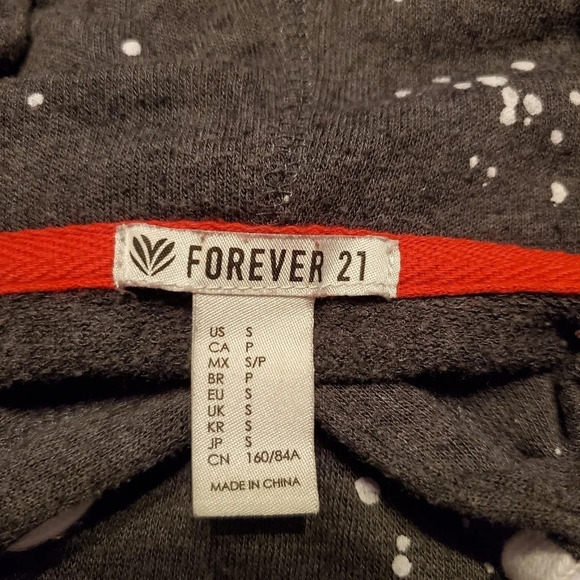 Forever 21 Women's Pullover Hoodie Sweatshirt S - Picture 7 of 10